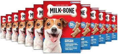 Milk-Bone Original Biscuits, Small Dog Treats, 24 Oz. Boxes (Pack of 12)