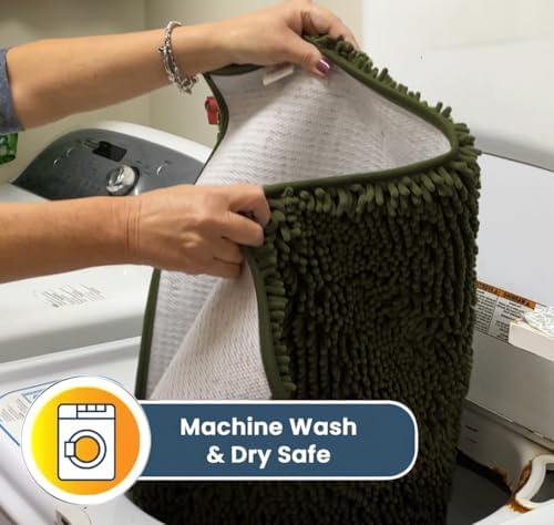 Muddy Mat® | Super Absorbent Door Mat Indoor, Microfiber Quick Dry Chenille Entryway Rug