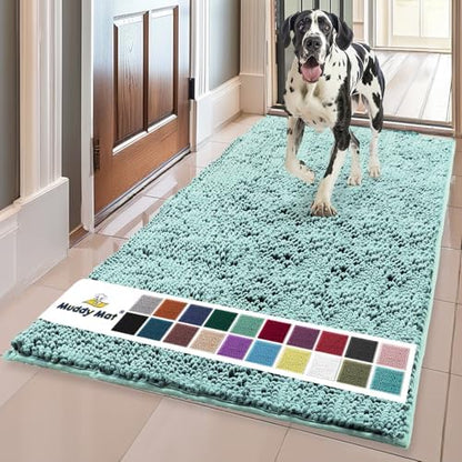 Muddy Mat® Shown on TV–Super Absorbent Microfiber Dog Door Mat