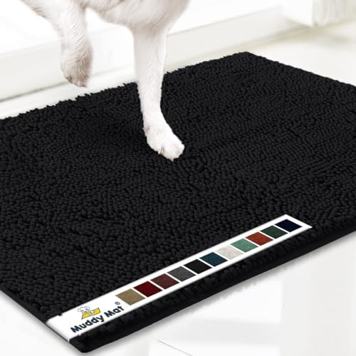 Muddy Mat® | Super Absorbent Door Mat Indoor, Microfiber Quick Dry Chenille Entryway Rug