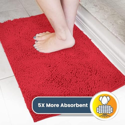 Muddy Mat® Shown on TV – Super Absorbent Microfiber Dog Door Mat for Muddy Paws, Non-Slip Washable Pet Rug