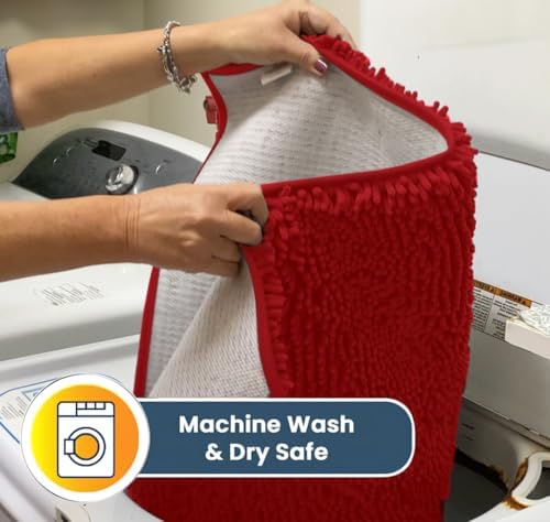 Muddy Mat® Shown on TV – Super Absorbent Microfiber Dog Door Mat for Muddy Paws, Non-Slip Washable Pet Rug