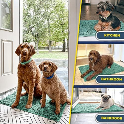 Muddy Mat® Shown on TV–Super Absorbent Microfiber Dog Door Mat