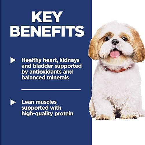 Hill's Science Diet Adult 7+, Senior Adult 7+ Premium Nutrition, Small Kibble, Dry Dog Food, Chicken, Brown Rice, &amp; Barley, 15 lb Bag